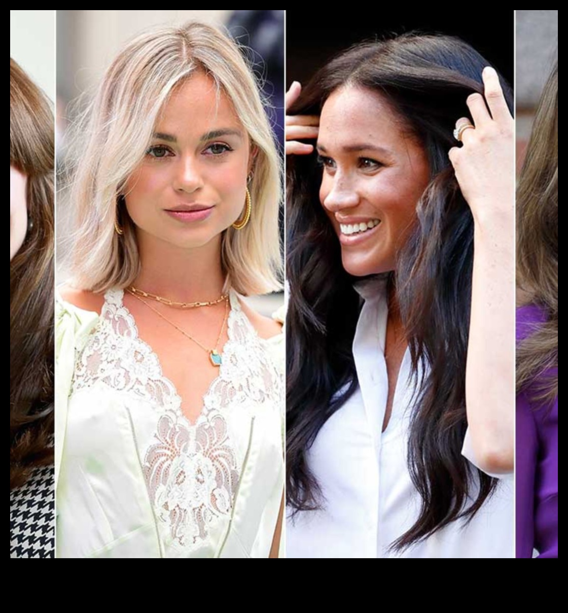 Holivudas autoratlīdzība: slavenību matu tendences, kas piemērotas karalienei