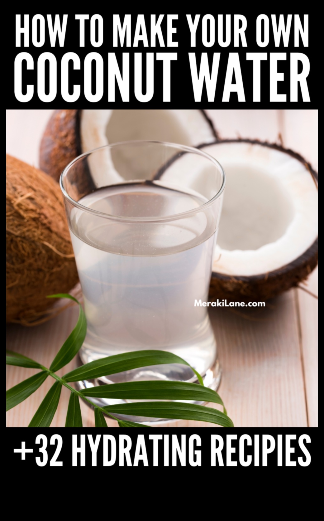 DIY Hydration Bliss: izveidojiet unikālus kokosriekstu ūdens maisījumus mājās