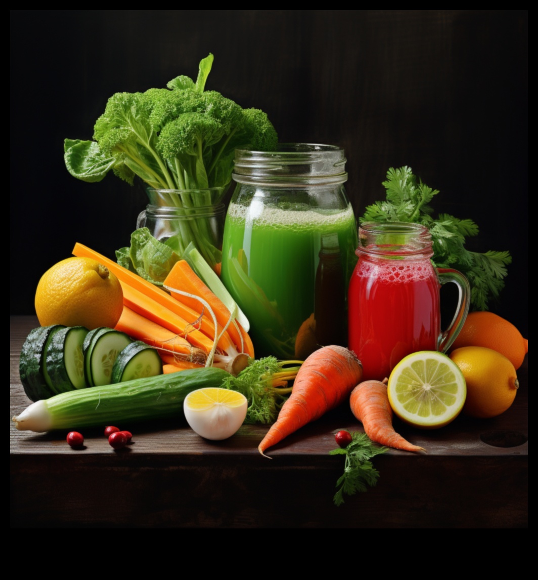 Zaļā eliksīra maģija: svaigu dārzeņu sulu iedarbības izpēte