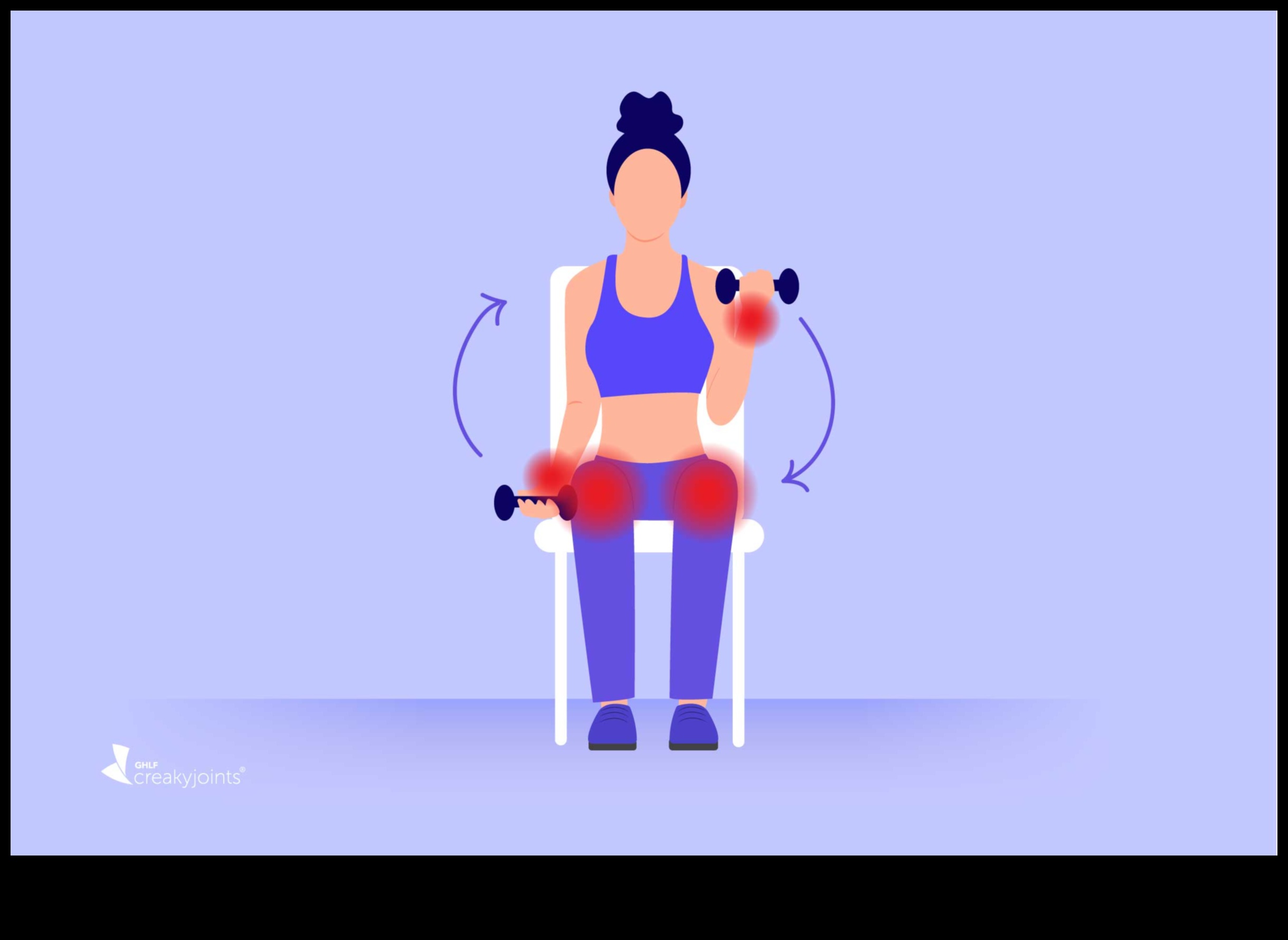 Fitness locītavām: maiga pieeja vājiem vingrinājumiem