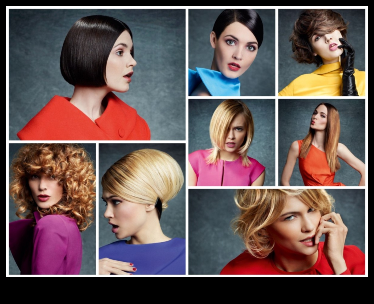 Bruneti mati, drosmīga personība: izpaudiet sevi ar savu frizūru