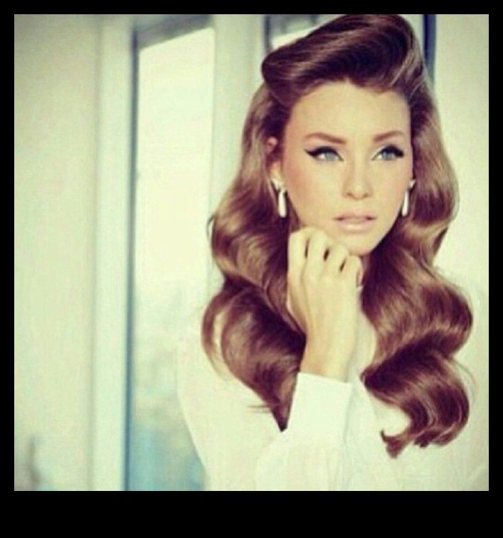 Skaistule brunete retro stilā: senlaicīgi iedvesmotas frizūras mūsdienu laikam