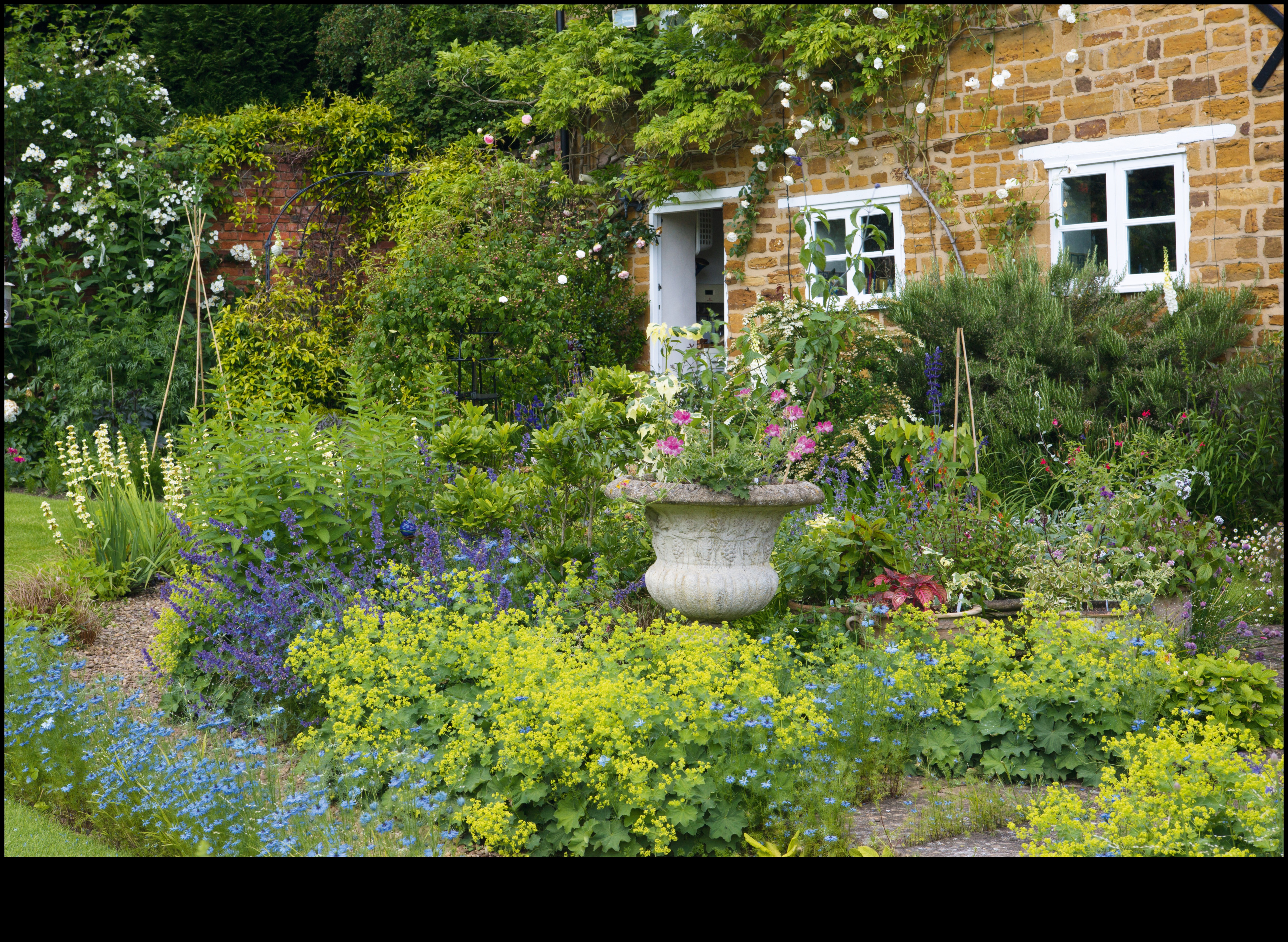 Floral Haven: mājīgu kotedžu dārzu projektēšanas māksla