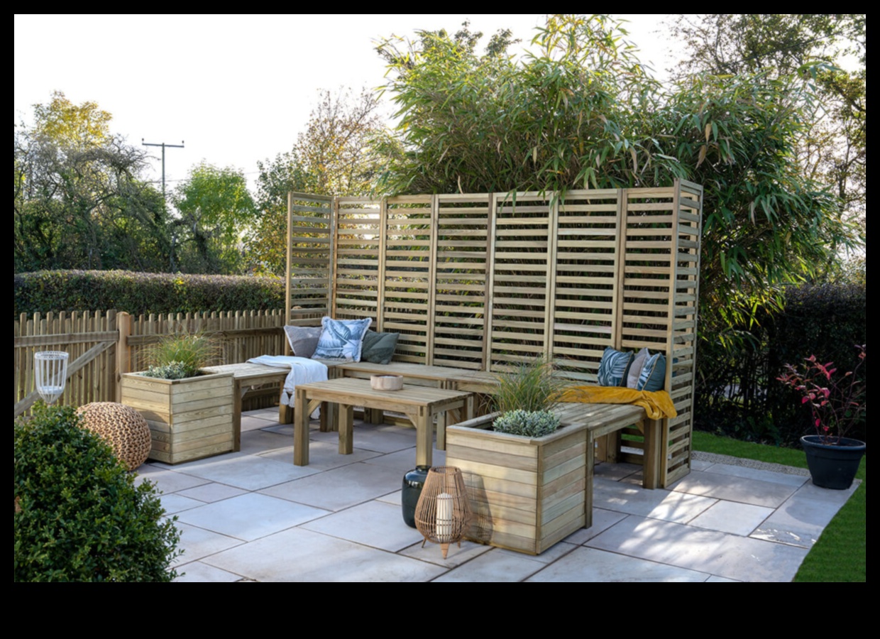 Patio Serenity: amatniecības mierīgas rekolekcijas ar dārza komfortu