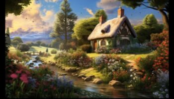 Floral Haven: mājīgu kotedžu dārzu projektēšanas māksla