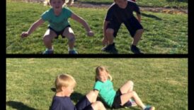 Mazs taifūns: jaudīgi bērnu vingrinājumi aizrautībai