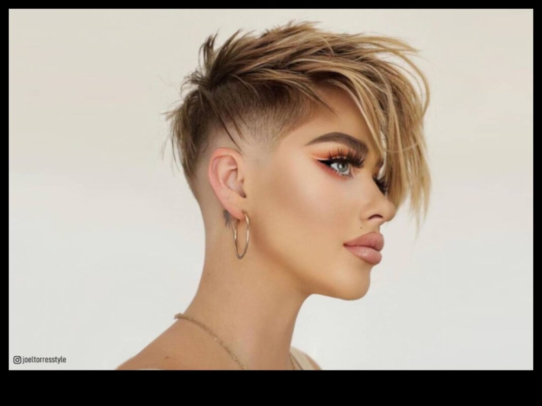 Razor Chic Turpinājums: modernas īsas frizūras drosmīgam izskatam