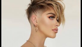 Razor Chic Turpinājums: modernas īsas frizūras drosmīgam izskatam